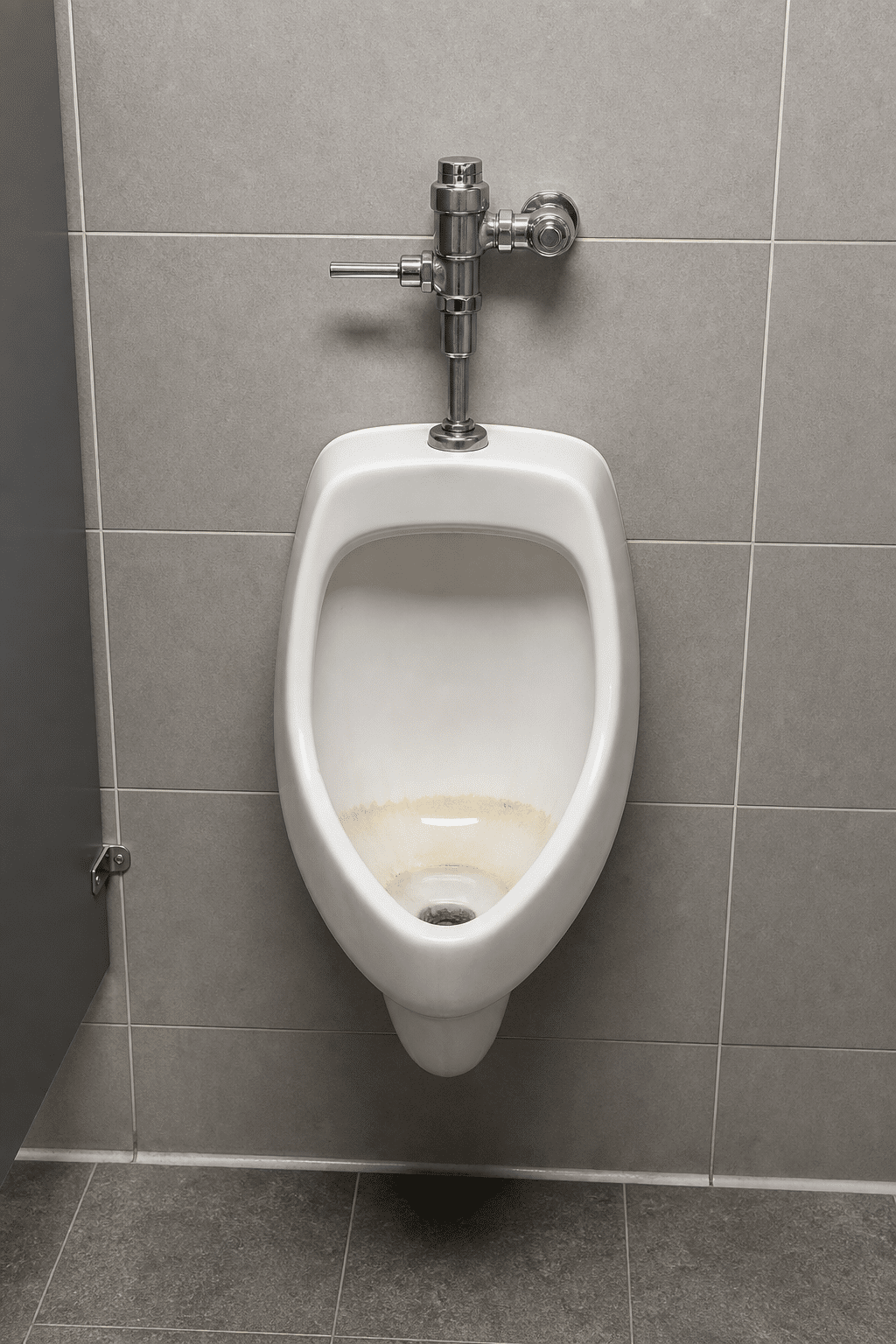 Illustration: WC-Becken mit Urinstein