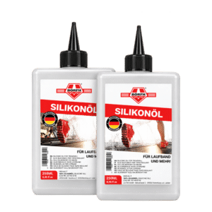 BÖRFH Silikonöl 350 cSt 250 ml Flasche als Laufbandöl und Gleitöl