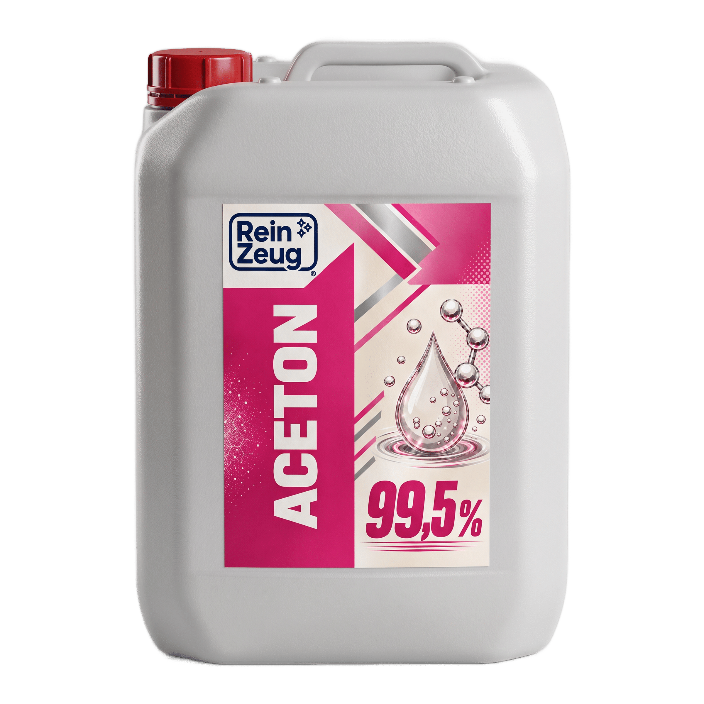 RZ_Aceton99,5%Front Aceton 99,5 % – Reinzeug Kanister
