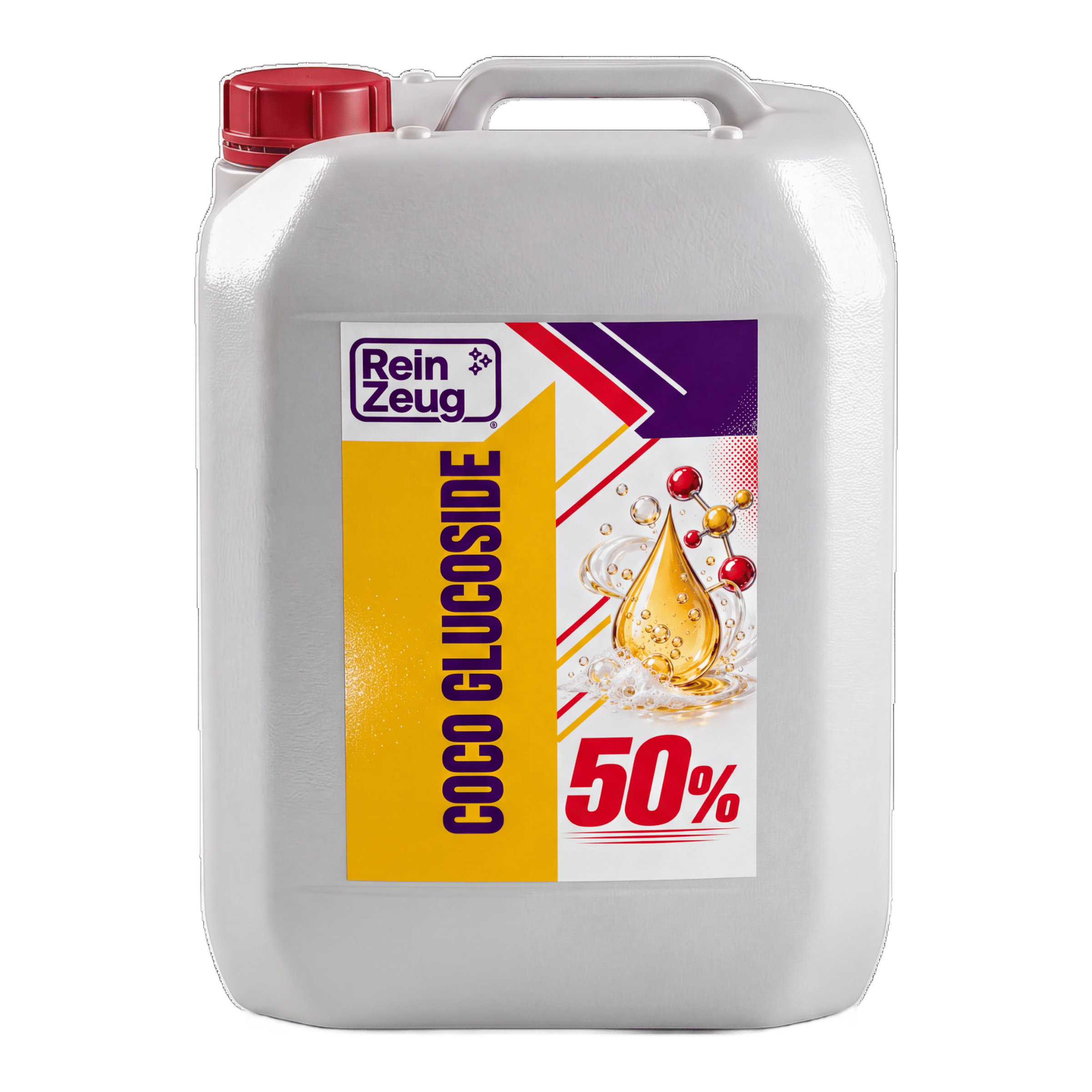 RZ_COCOclucoside50%Front (3) Coco Glucoside 50 % – nichtionisches Tensid in technischer Qualität von Reinzeug